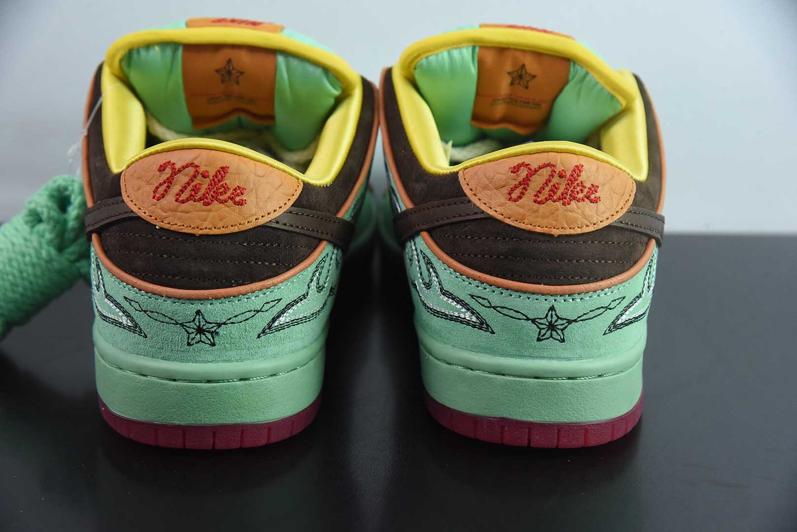 耐克Nike SB Dunk Low Shenron 黑人月SB低帮运动休闲板鞋纯原版本 货号：HF3058-300