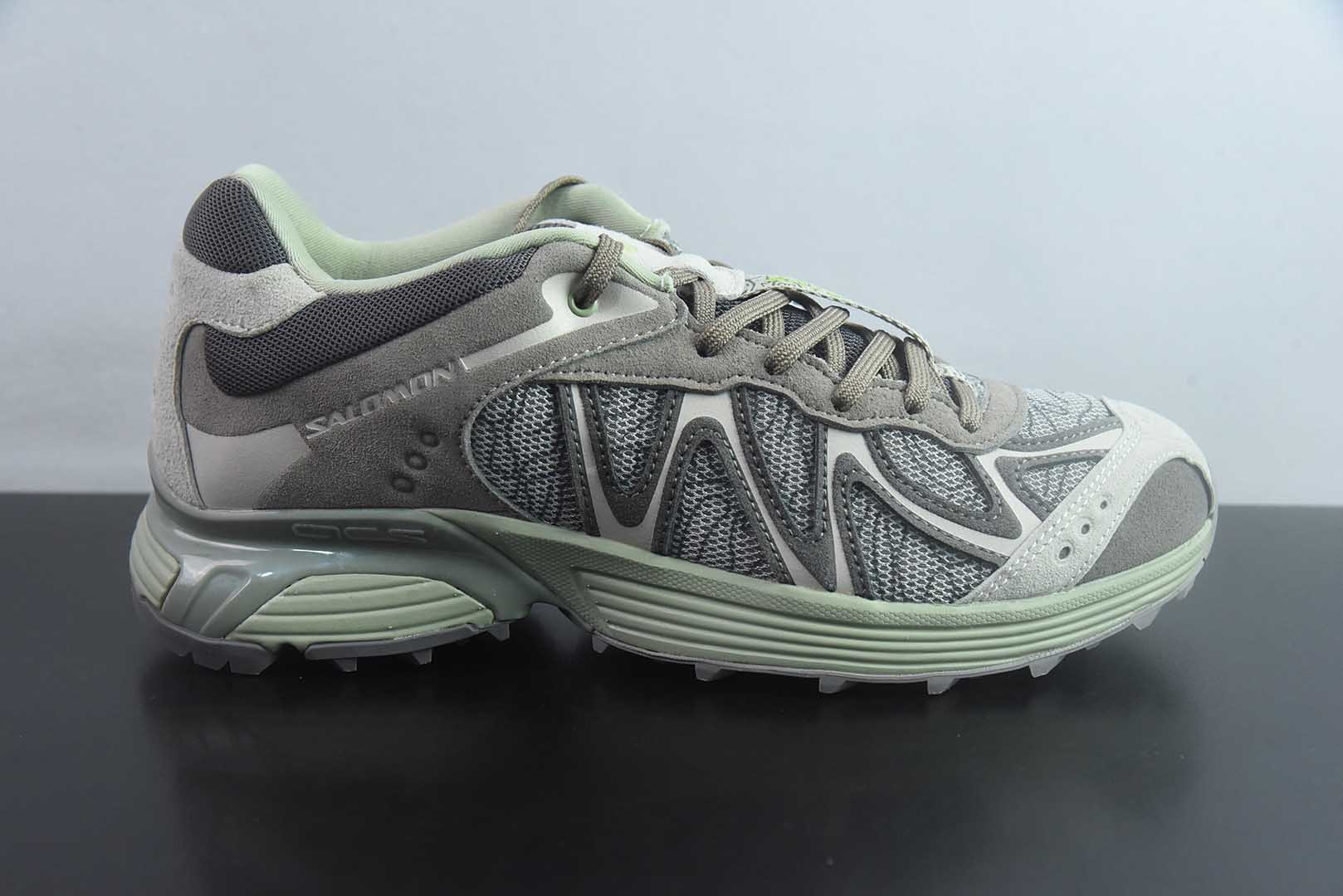 SALOMON萨洛蒙 XT-WHISPER Suede 舒适柔软 休闲跑步鞋 男女同款 492805 28 Size：36 36.5 37.5 38 38.5 39 40 40.5 41 42 42.5 43 44 45 46 纯原版本 实拍细节图