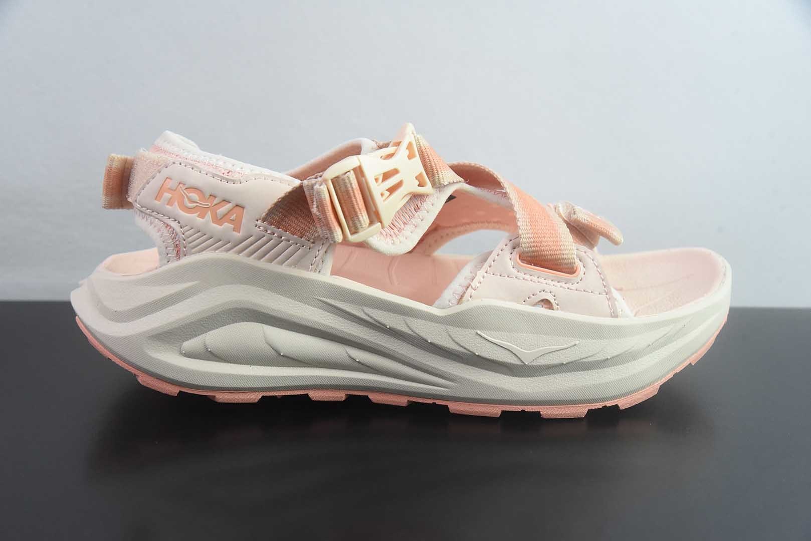 HOKA ONE ONE Infini Hike TC 沙滩凉鞋 橙色 货号：1162590/DTV 纯原版本 实拍细节图