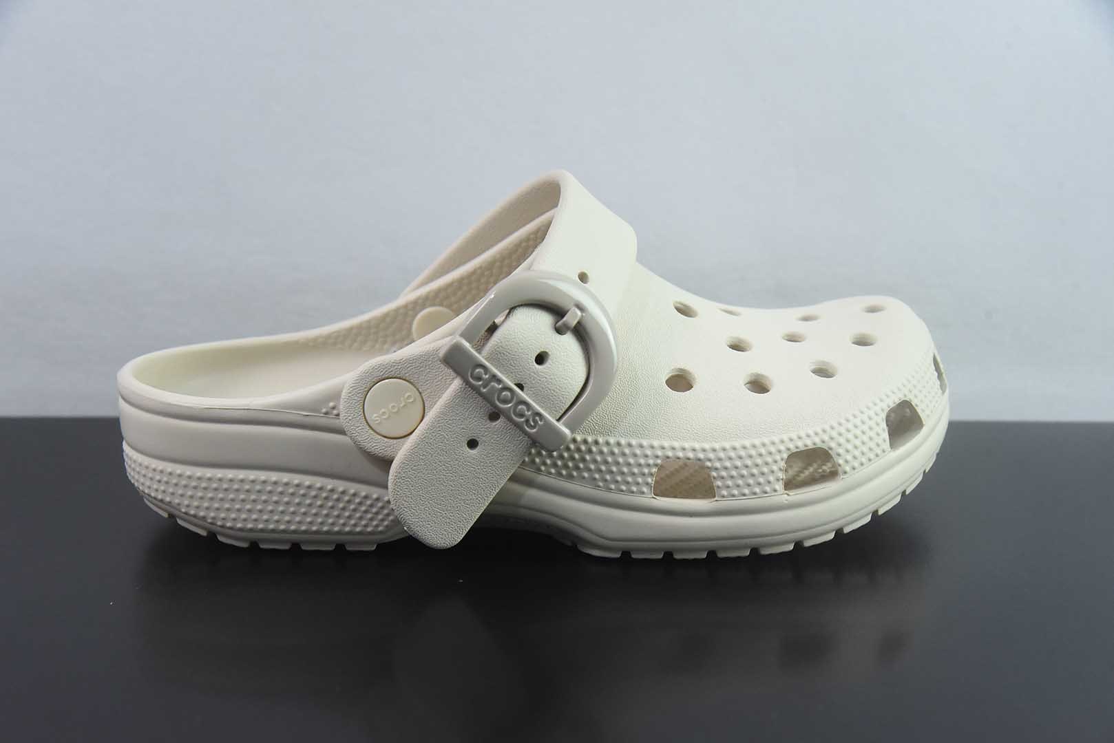 Crocs 卡骆驰 明星上脚同款 经夏季经典两用沙滩洞洞鞋 凉鞋拖鞋 纯原版本 实拍细节图