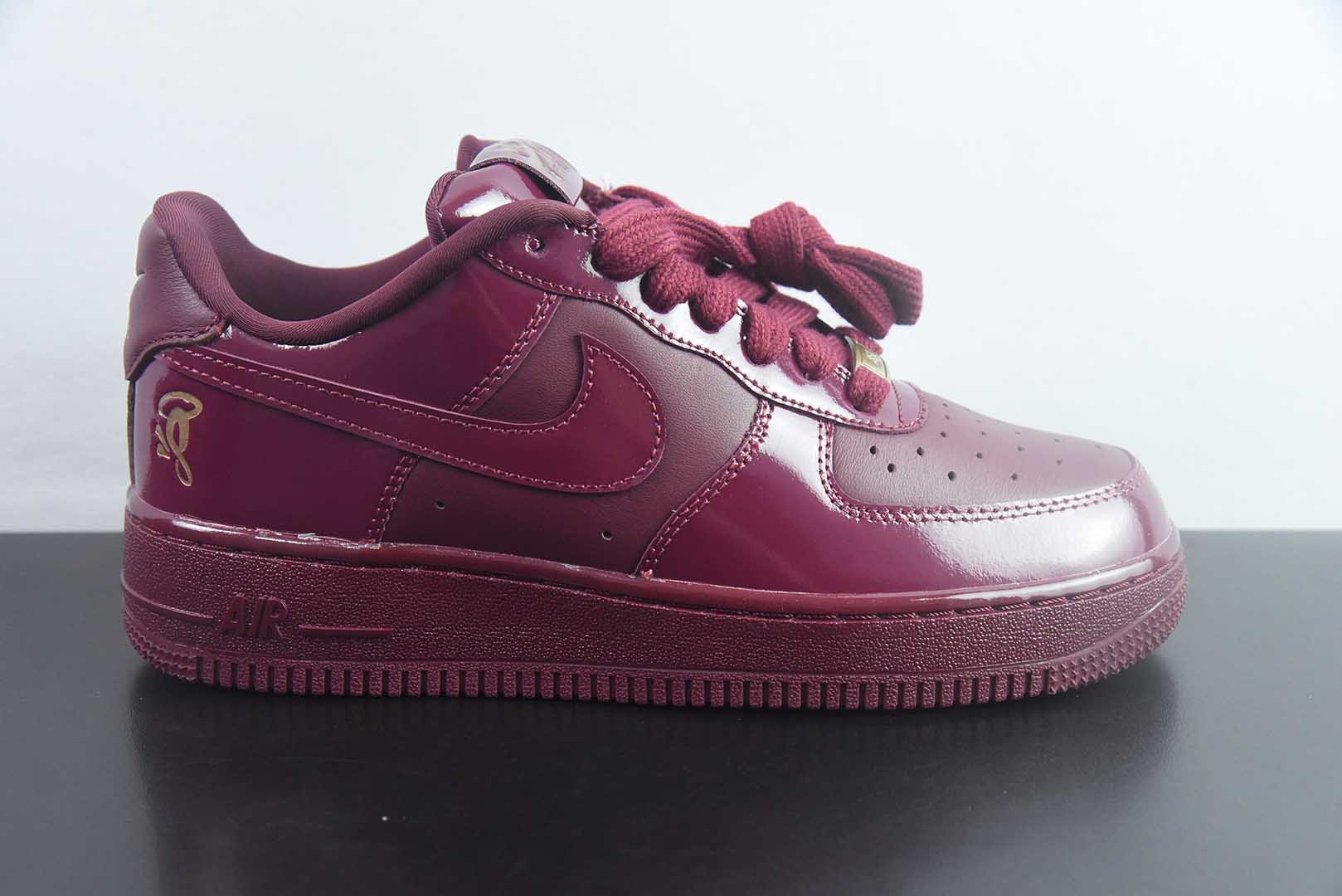 Central Cee x NK Air Force 1 Low 联名款 空军一号低帮休闲板鞋 IO9970-638 一线头部大厂出品纯原版本 实拍细节图