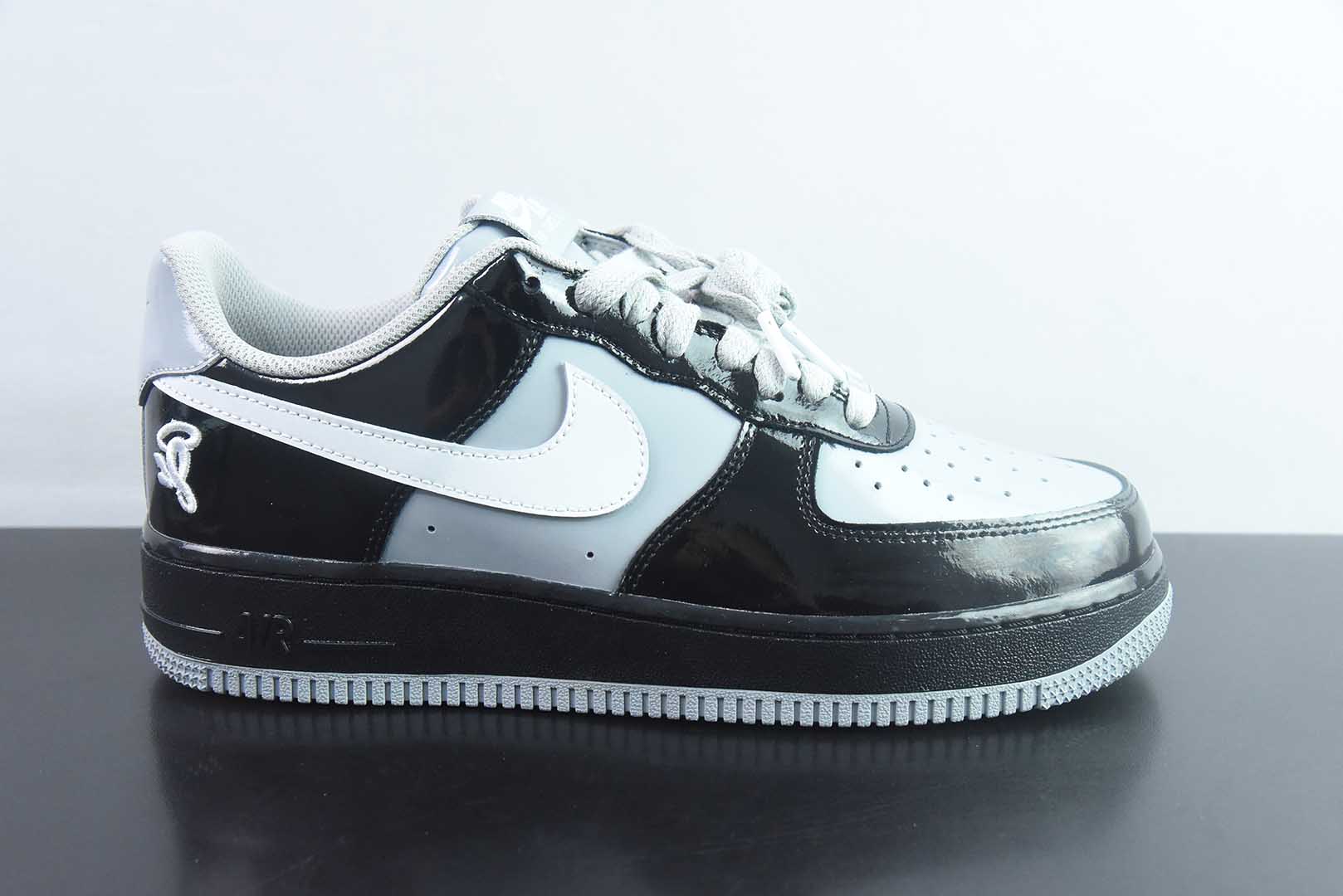 Central Cee x 耐克 Nike Air Force 1 Low "Syna World" 空军一号低帮休闲板鞋 纯原版本 货号：IO9974-010 实拍细节图