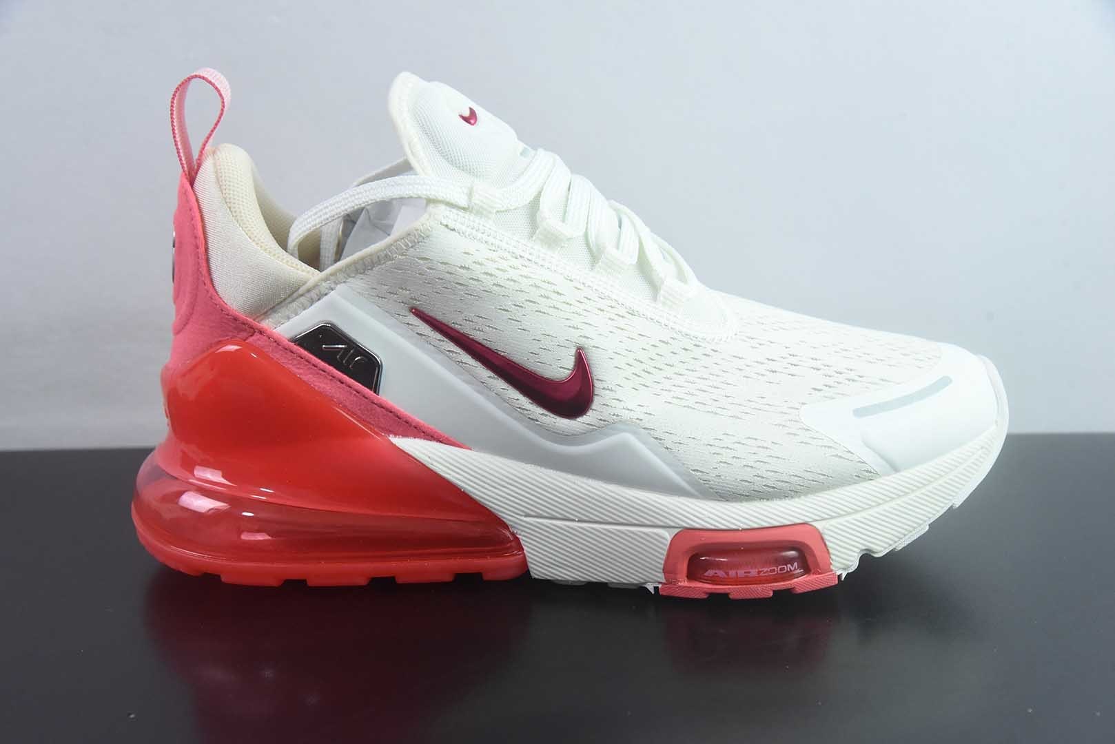 耐克 Nike Air Max 270 Premium 半掌气垫休闲跑鞋 纯原版本 货号：IO9884-110 实拍细节图
