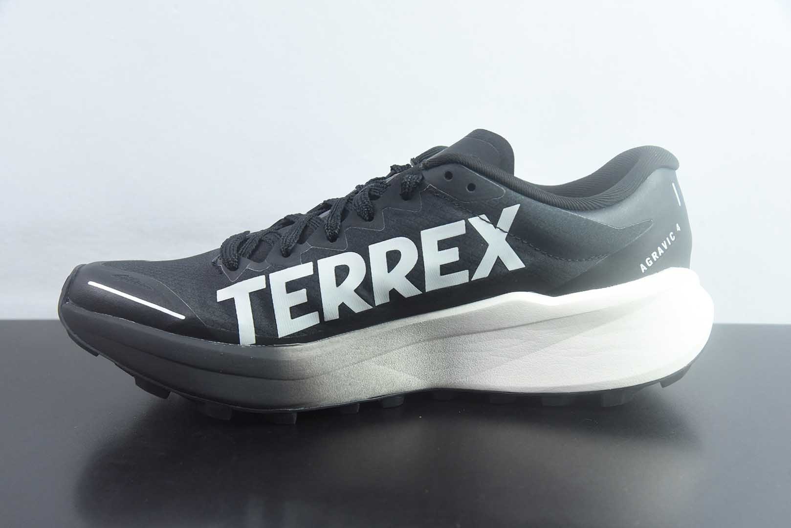 Adidas Terrex Agravic 4 W 阿迪达斯 系带缓震轻质 舒适百搭 低帮马拉松运动跑步鞋 货号:KJ8870 尺码:36-45 纯原版本 实拍细节图