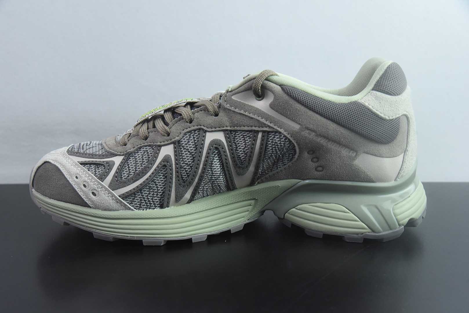 SALOMON萨洛蒙 XT-WHISPER Suede 舒适柔软 休闲跑步鞋 男女同款 492805 28 Size：36 36.5 37.5 38 38.5 39 40 40.5 41 42 42.5 43 44 45 46 纯原版本 实拍细节图