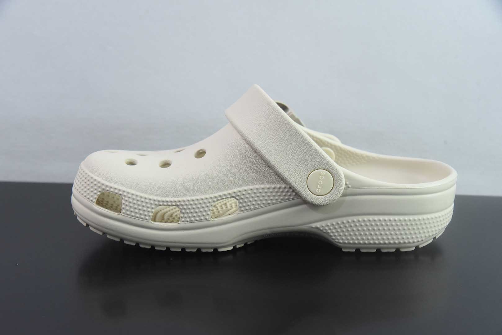 Crocs 卡骆驰 明星上脚同款 经夏季经典两用沙滩洞洞鞋 凉鞋拖鞋 纯原版本 实拍细节图