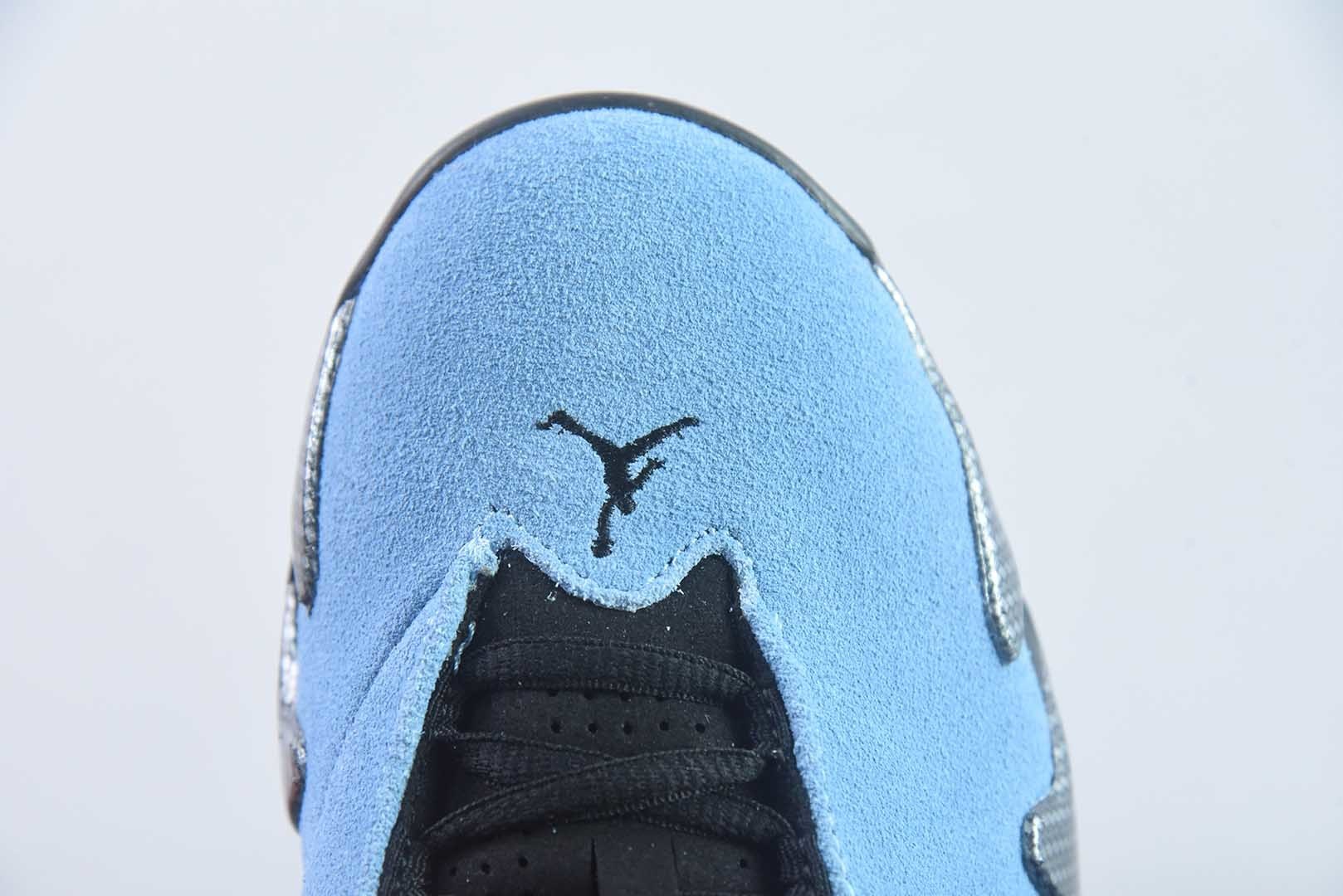 纯原版 乔丹 Air Jordan14 AJ14 北卡大学蓝 AJ14-904283(含45.5) 实拍细节图