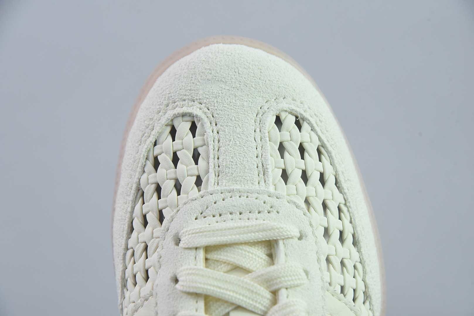 阿迪达斯 adidas originals Samba OG MULE 舒适贴合 透气 包头拖鞋 货号：浅米KH7719 纯原版本 实拍细节图