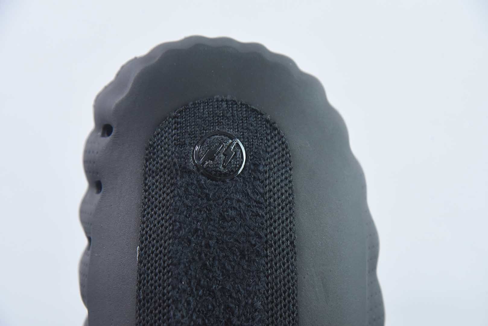 耐克 NIKE MIND 001 SP FK Fragment Design x  藤原浩联名舒适贴合科技风无特殊功能包头按摩拖鞋   目前最顶批次 原厂高密度三明治 长翻毛黑绒 前后组合模块 22块独立按摩单元 无任何毛边 纯原版本 货号：IQ8502-001 实拍细节图