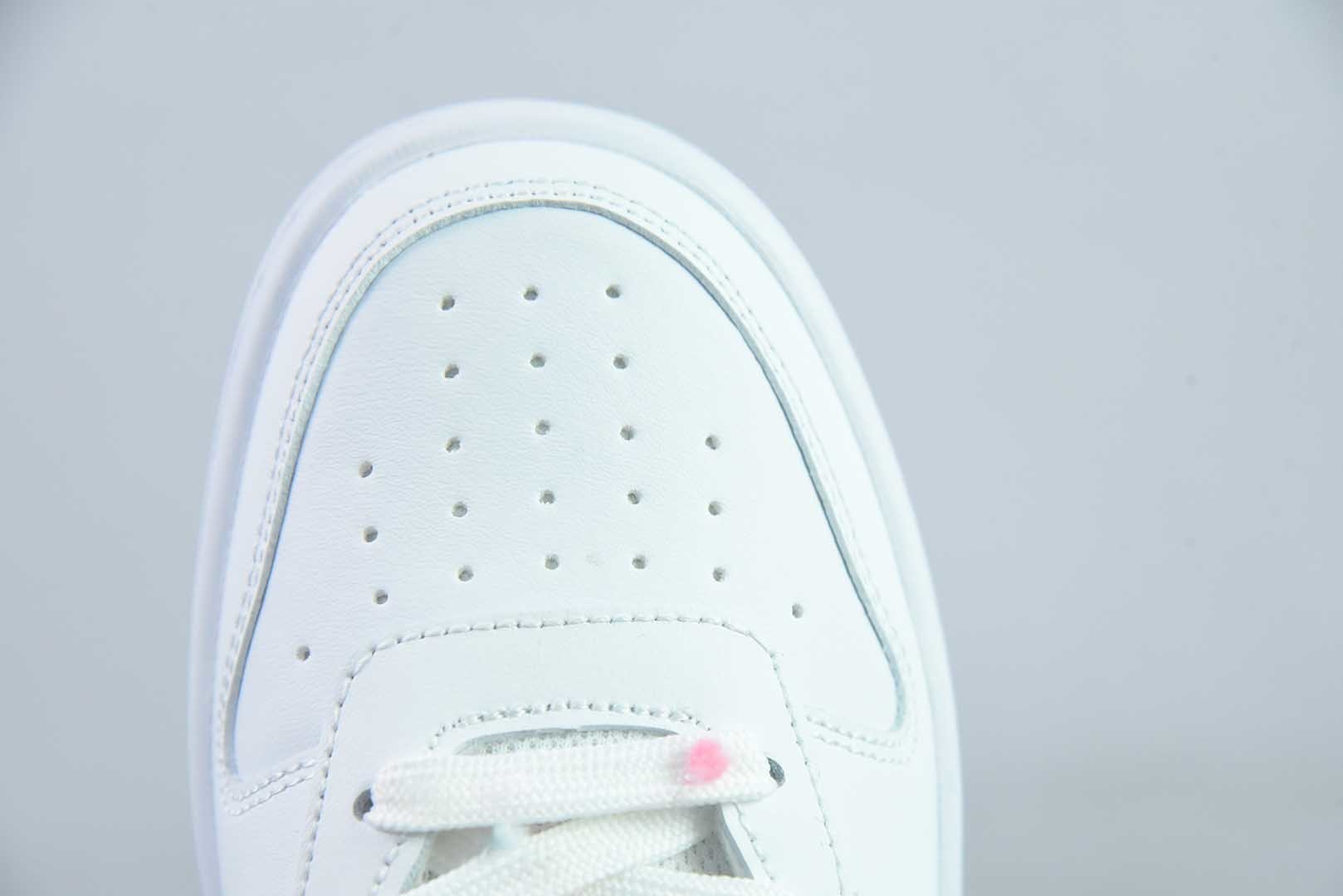 【定制版】耐克 NikeCourtBorough“星糖奶冻”Starry Panna Cotta皮革结构手绘潮流板鞋 纯原版本 货号：BQ5448-220 实拍细节图