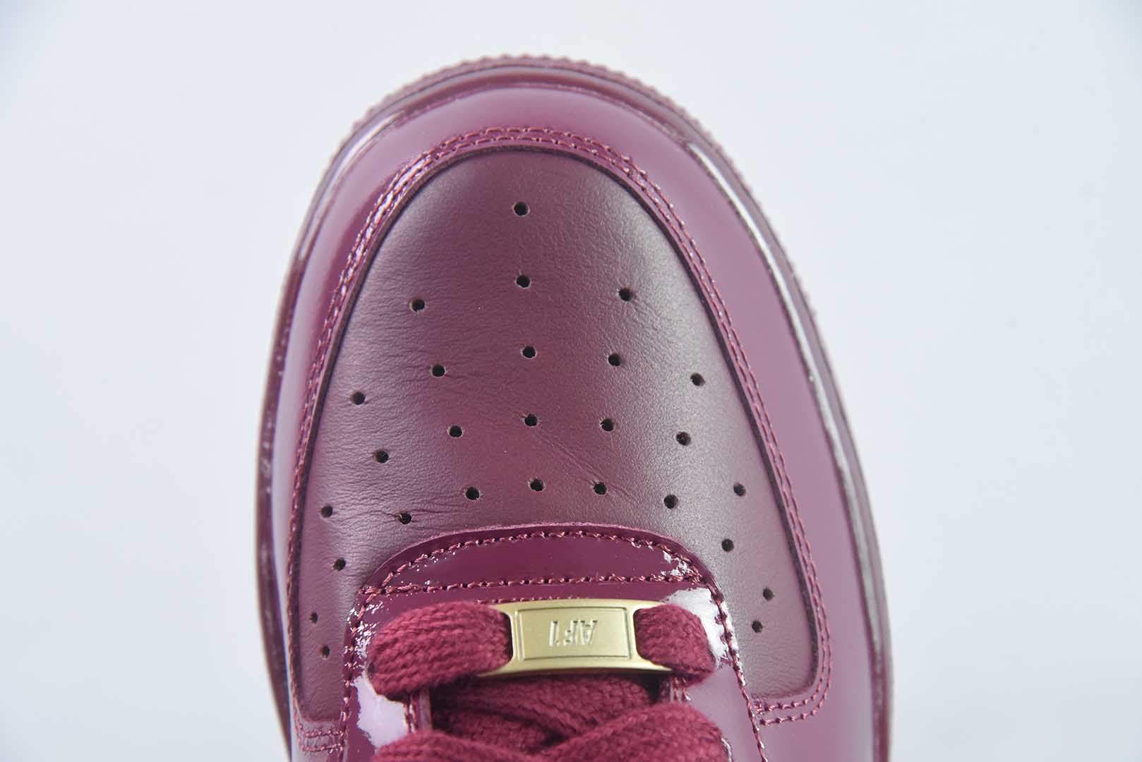 Central Cee x NK Air Force 1 Low 联名款 空军一号低帮休闲板鞋 IO9970-638 一线头部大厂出品纯原版本 实拍细节图