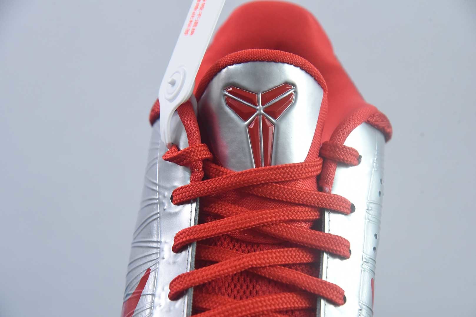 灭世版本 科比5代银红 Nike  × Caitlin Clark Zoom Kobe 5 Protro 篮球鞋 纯原版本 货号：IV2712-001 detail image