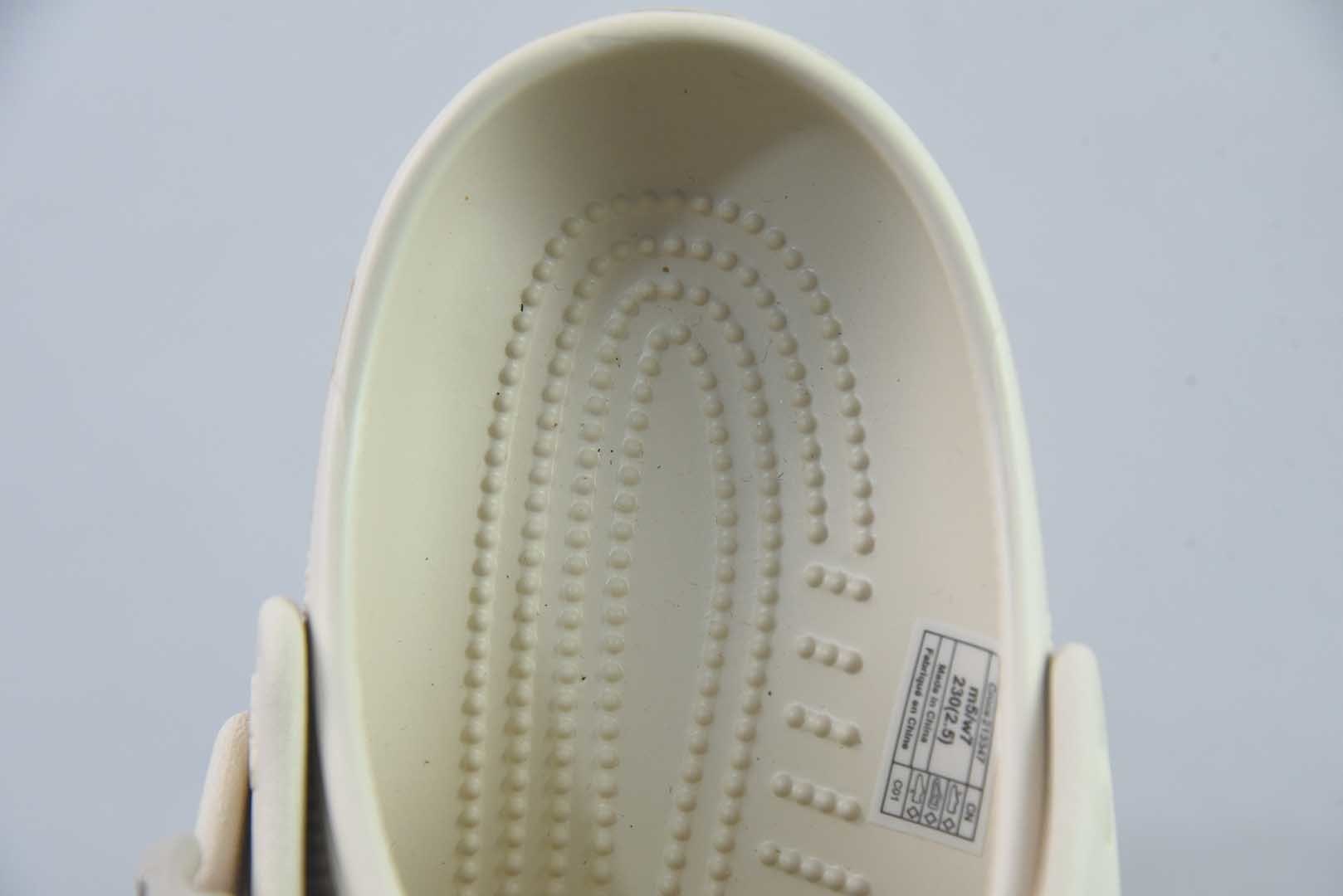 Crocs 卡骆驰 明星上脚同款 经夏季经典两用沙滩洞洞鞋 凉鞋拖鞋 纯原版本 实拍细节图