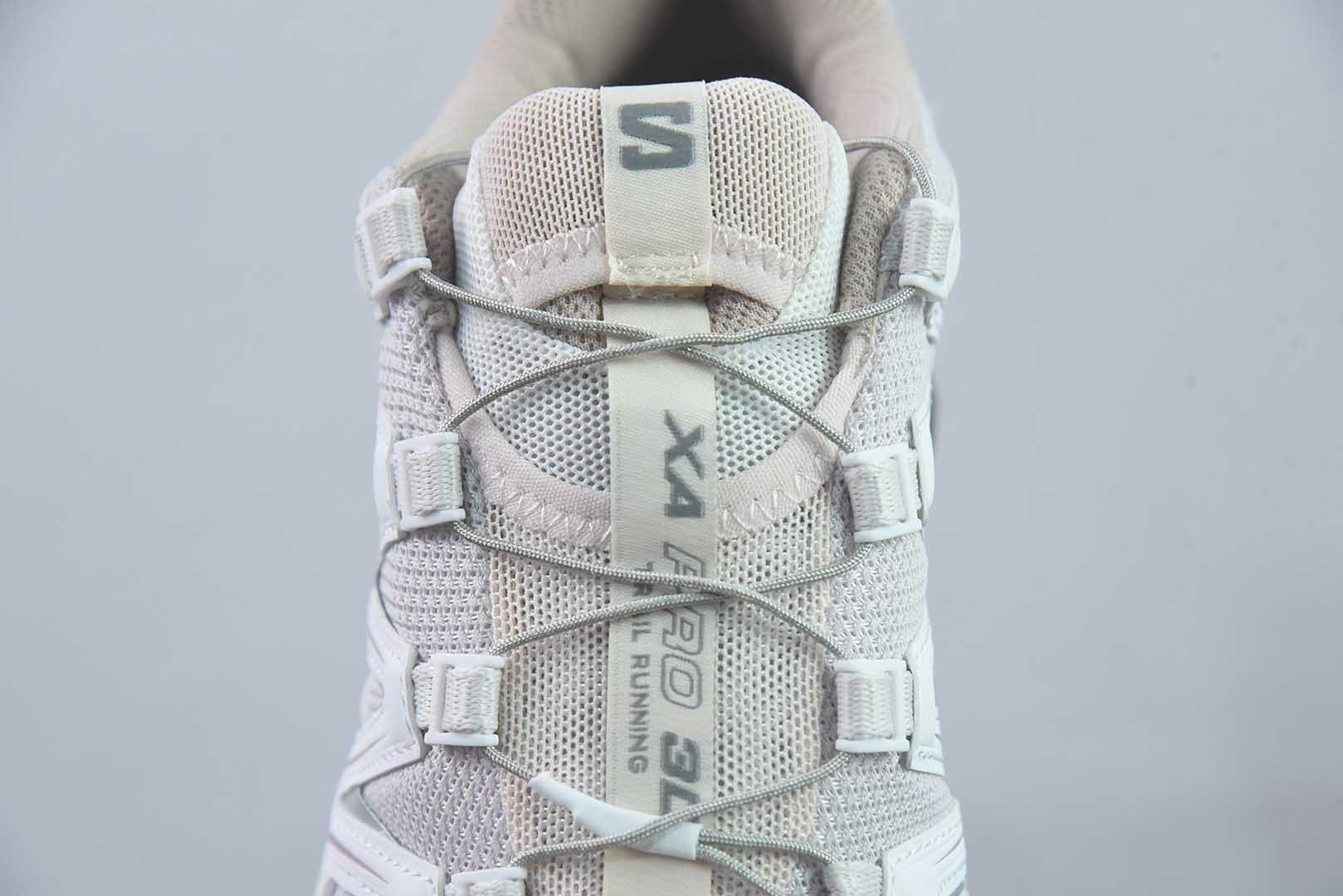 SALOMON萨洛蒙 XA PRO 3D 樱花 百搭舒适 低帮 户外功能鞋 男女同款 米绿色 454494 纯原版本 实拍细节图