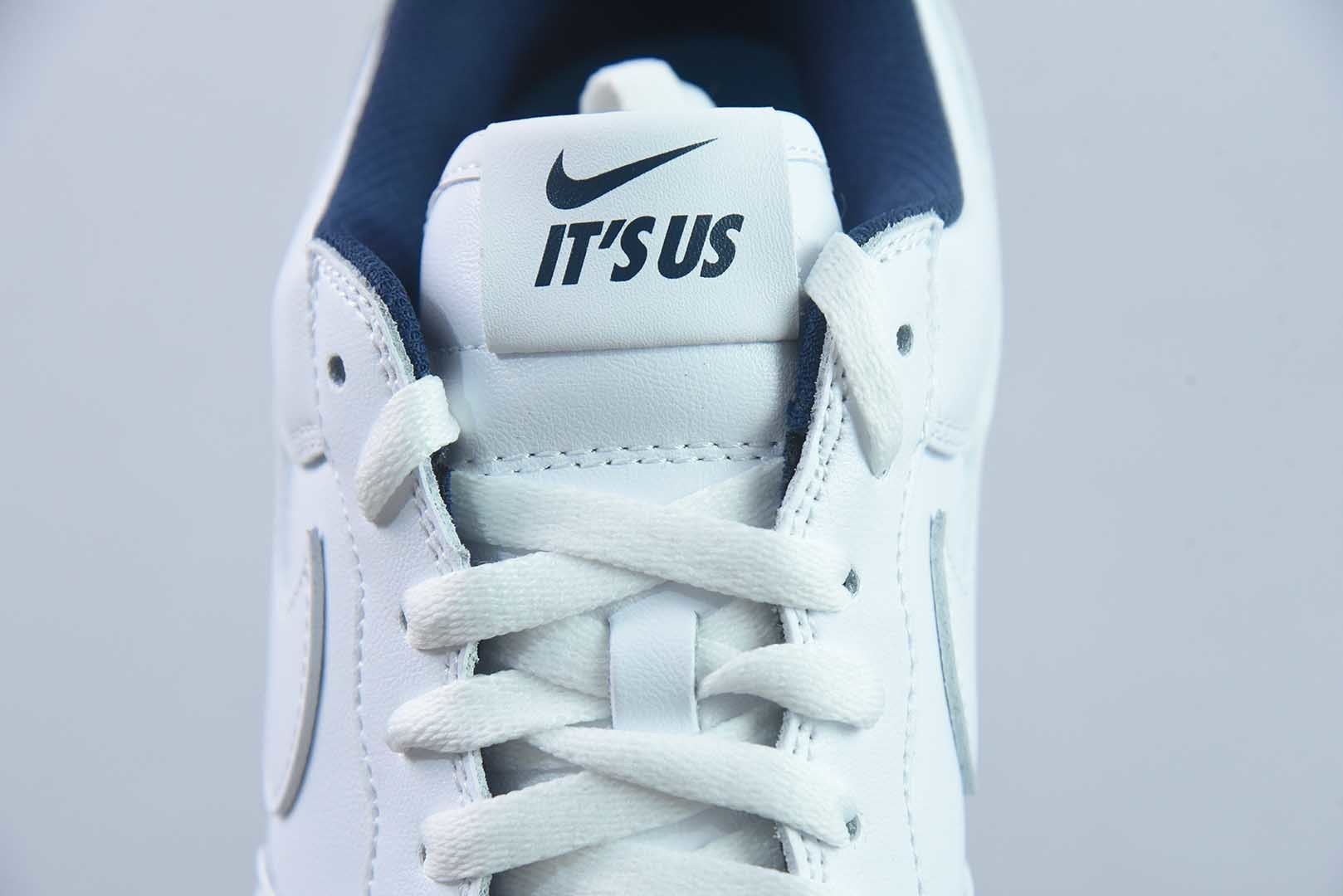纯原 Lil Yachty x 耐克 Nike Air Force 1'07 Low "Concrete Boys" 联名款 打工人 空军一号低帮休闲板鞋 货号：IB5720-100 实拍细节图