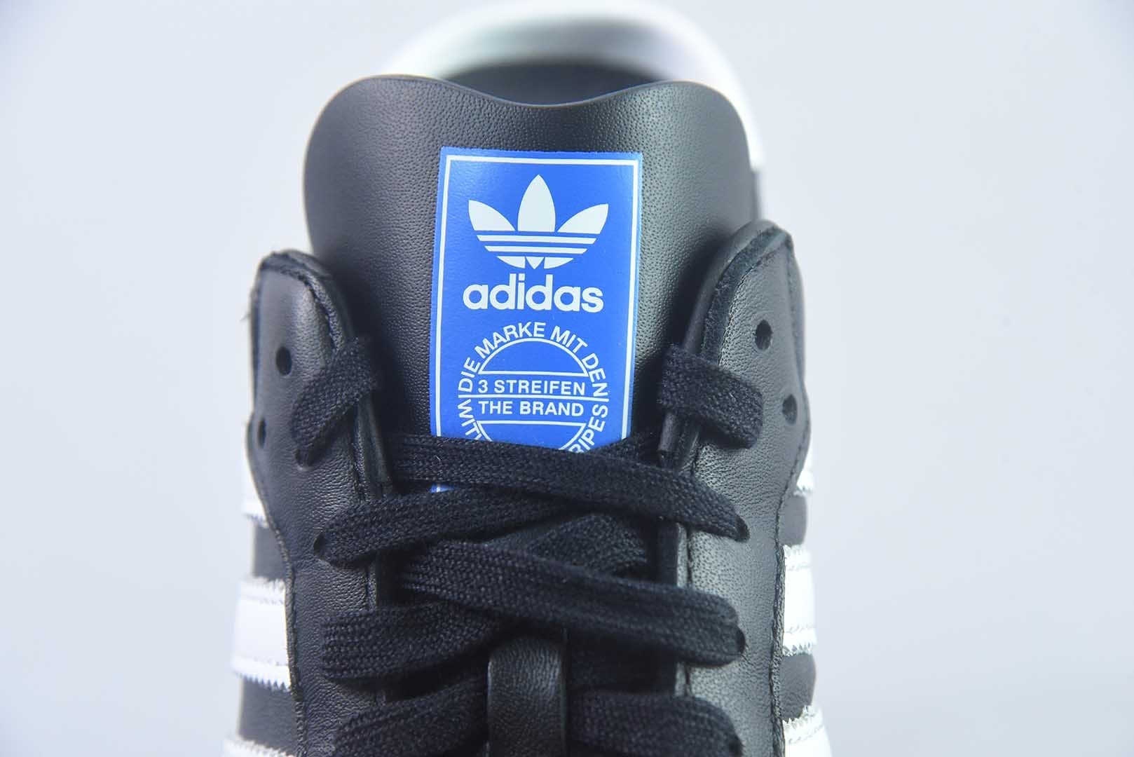 阿迪达斯 Adidas Samba OG 阿迪三叶草休闲半拖 纯原版本 货号：LB3815 实拍细节图