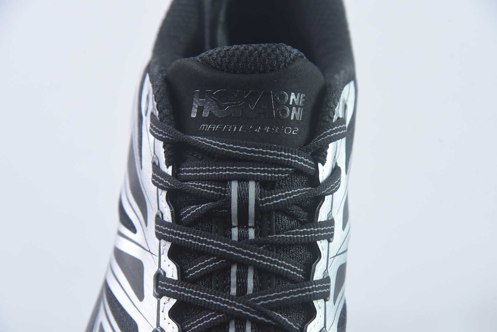 Hoka Mafate Speed 2 马法特二代超轻厚底山地跑步鞋纯原版本 货号：1126851 BKSV 实拍细节图