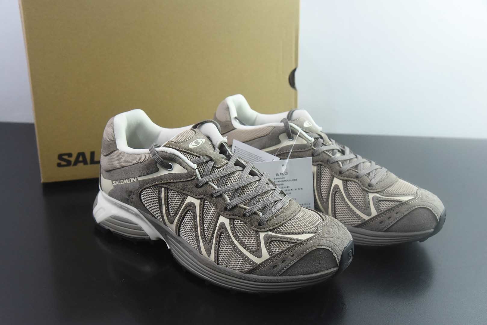 SALOMON萨洛蒙 XT-WHISPER Suede 舒适柔软 休闲跑步鞋 男女同款 479959 28 Size：36 36.5 37.5 38 38.5 39 40 40.5 41 42 42.5 43 44 45 46 纯原版本 main image