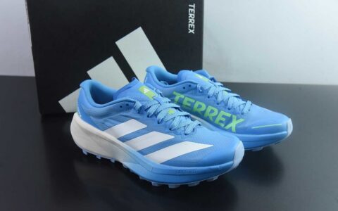Adidas Terrex Agravic 4 W 阿迪达斯 系带缓震轻质 舒适百搭 低帮马拉松运动跑步鞋 货号:KJ1292 尺码:36-45 纯原版本