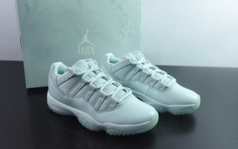 aj11低帮冰屋 浅绿色 乔丹 Air Jordan 11 “Igloo”冰屋 纯原版本 货号：IW1882-300 主图
