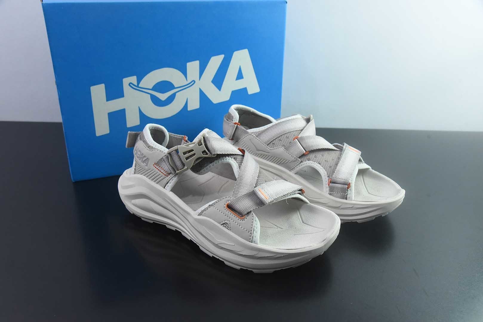 HOKA ONE ONE Infini Hike TC 沙滩凉鞋 灰色 货号:1162590/PCC 纯原版本 主图