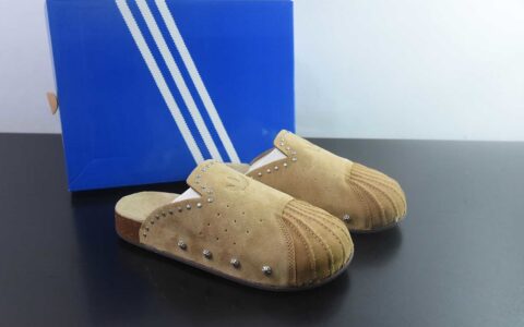 Adidas originals Adimule 舒适百搭 防磨包头一脚蹬拖鞋 纯原版本 货号：KZ6604 主图