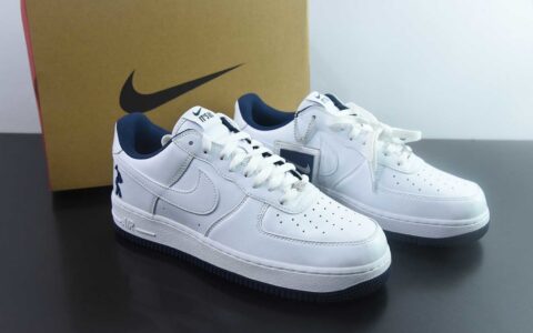 纯原 Lil Yachty x 耐克 Nike Air Force 1'07 Low "Concrete Boys" 联名款 打工人 空军一号低帮休闲板鞋 货号：IB5720-100 主图