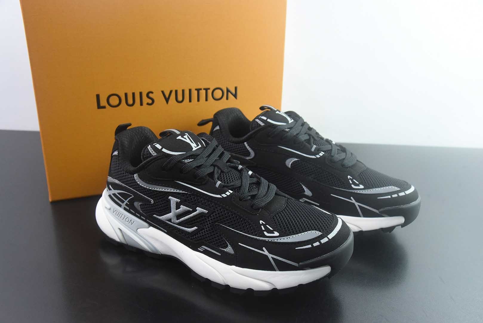 LOUIS VUITTON LV Tatic Runner 动感图案 厚底系带 低帮 生活休闲鞋 原装级高端礼盒+飞机盒+五件套配件+布袋 纯原版本 主图