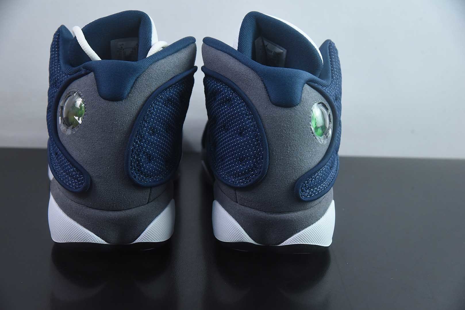 Air Jordan AJ13 Retro  2026复刻版海军蓝 猫眼  货号：IW3808 400  纯原东莞大厂纯原出品  尺码：40-47.5 实拍细节图