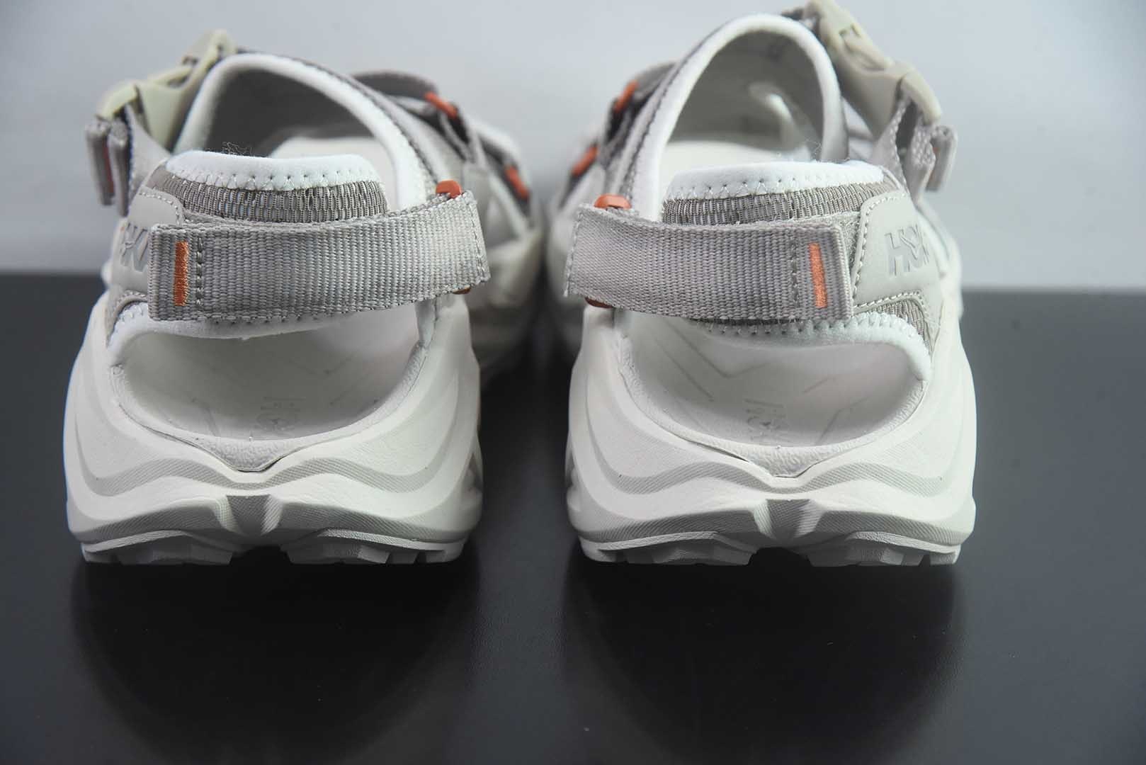 HOKA ONE ONE Infini Hike TC 沙滩凉鞋 灰色 货号:1162590/PCC 纯原版本 实拍细节图