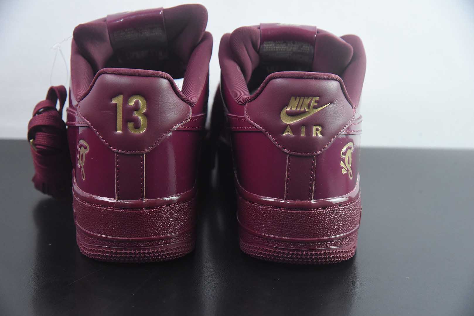 Central Cee x NK Air Force 1 Low 联名款 空军一号低帮休闲板鞋 IO9970-638 一线头部大厂出品纯原版本 实拍细节图