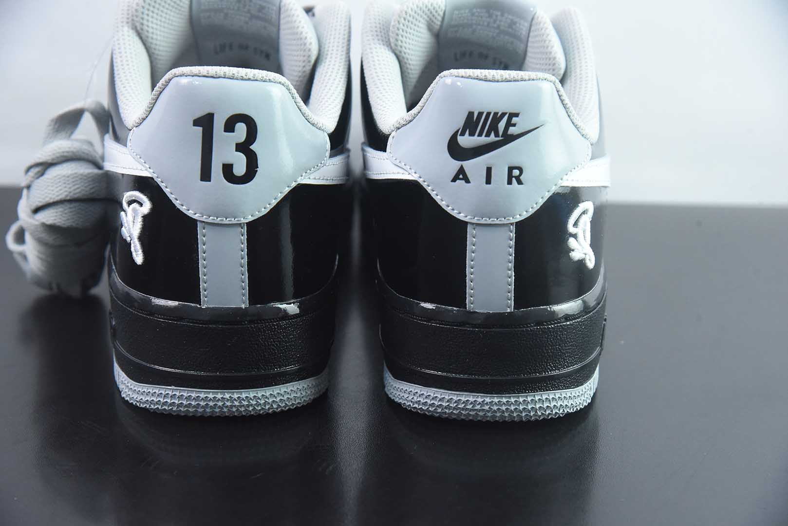 Central Cee x 耐克 Nike Air Force 1 Low "Syna World" 空军一号低帮休闲板鞋 纯原版本 货号：IO9974-010 实拍细节图