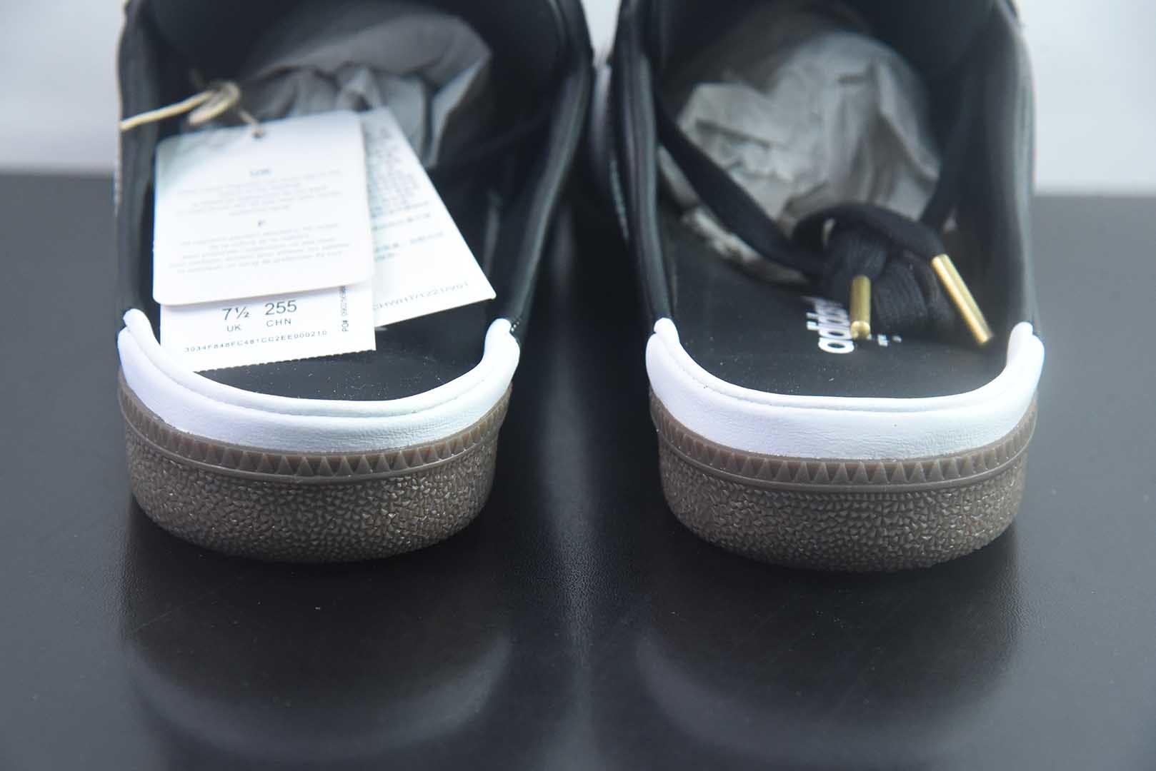 阿迪达斯 Adidas Samba OG 阿迪三叶草休闲半拖 纯原版本 货号：LB3815 实拍细节图