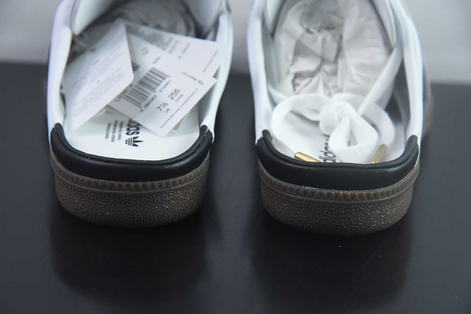阿迪达斯 Adidas Samba OG 阿迪三叶草休闲半拖 纯原版本 货号：LB3814 实拍细节图