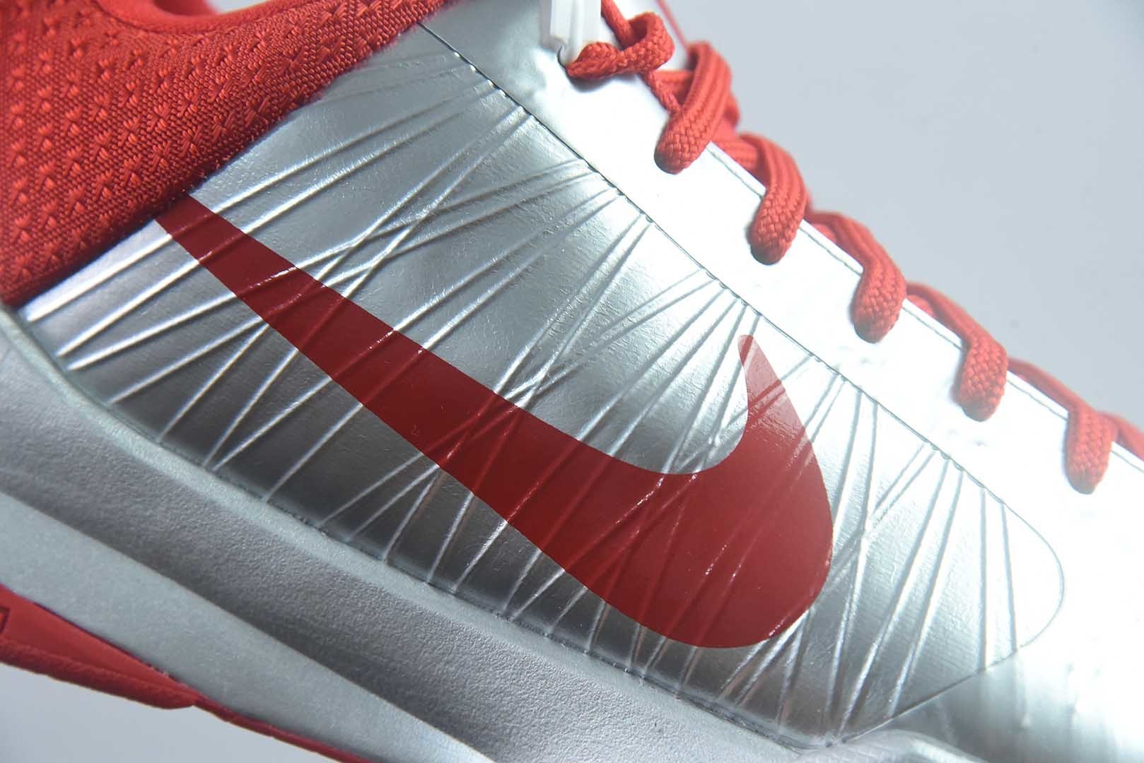 灭世版本 科比5代银红 Nike  × Caitlin Clark Zoom Kobe 5 Protro 篮球鞋 纯原版本 货号：IV2712-001 detail image
