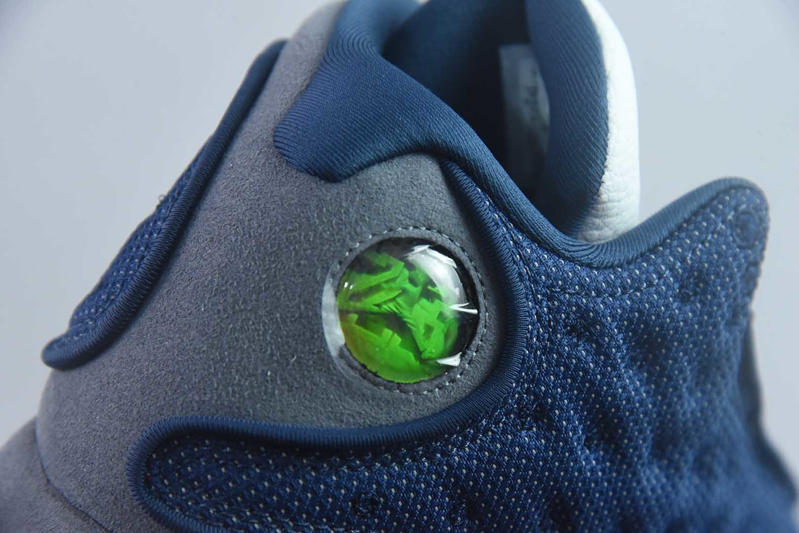 Air Jordan AJ13 Retro  2026复刻版海军蓝 猫眼  货号：IW3808 400  纯原东莞大厂纯原出品  尺码：40-47.5 实拍细节图