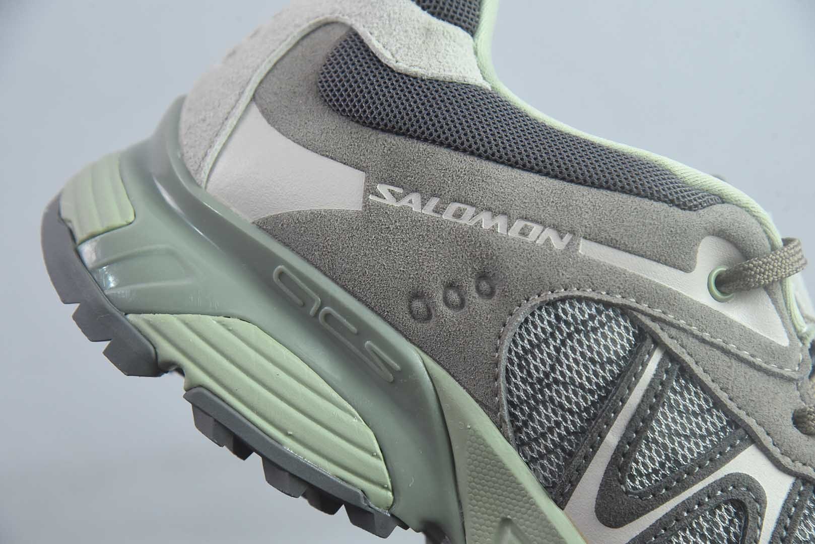 SALOMON萨洛蒙 XT-WHISPER Suede 舒适柔软 休闲跑步鞋 男女同款 492805 28 Size：36 36.5 37.5 38 38.5 39 40 40.5 41 42 42.5 43 44 45 46 纯原版本 实拍细节图