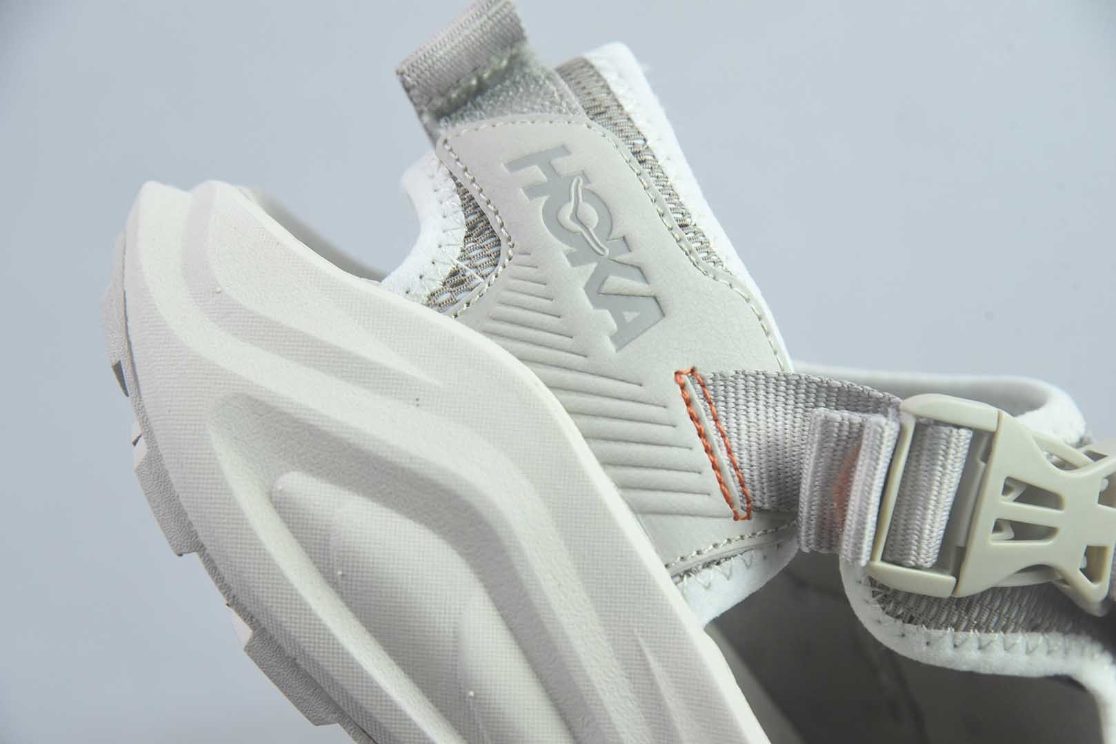 HOKA ONE ONE Infini Hike TC 沙滩凉鞋 灰色 货号:1162590/PCC 纯原版本 实拍细节图
