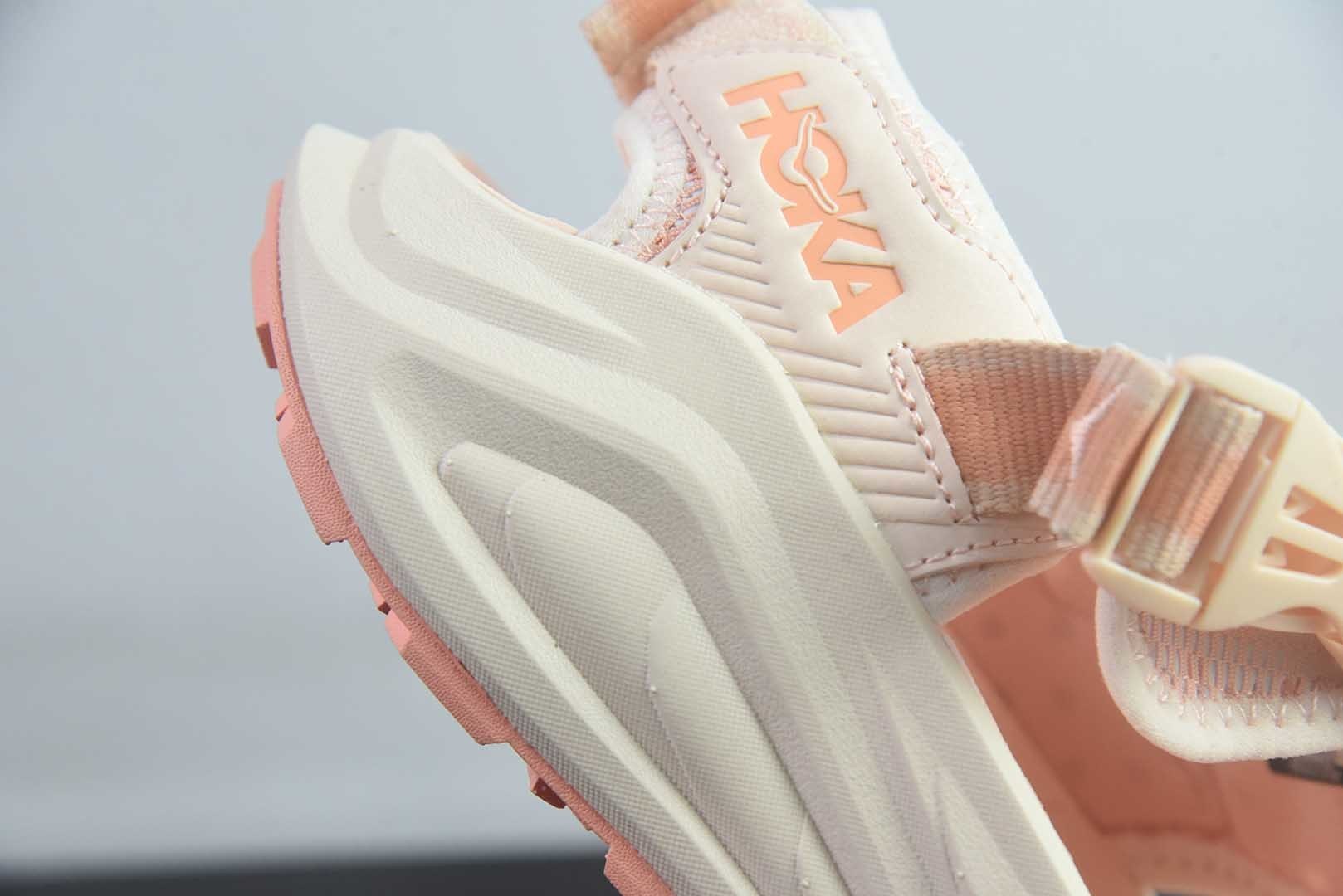 HOKA ONE ONE Infini Hike TC 沙滩凉鞋 橙色 货号：1162590/DTV 纯原版本 实拍细节图