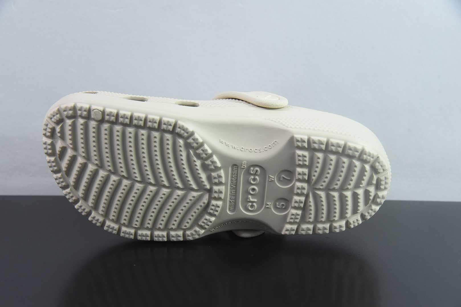 Crocs 卡骆驰 明星上脚同款 经夏季经典两用沙滩洞洞鞋 凉鞋拖鞋 纯原版本 实拍细节图
