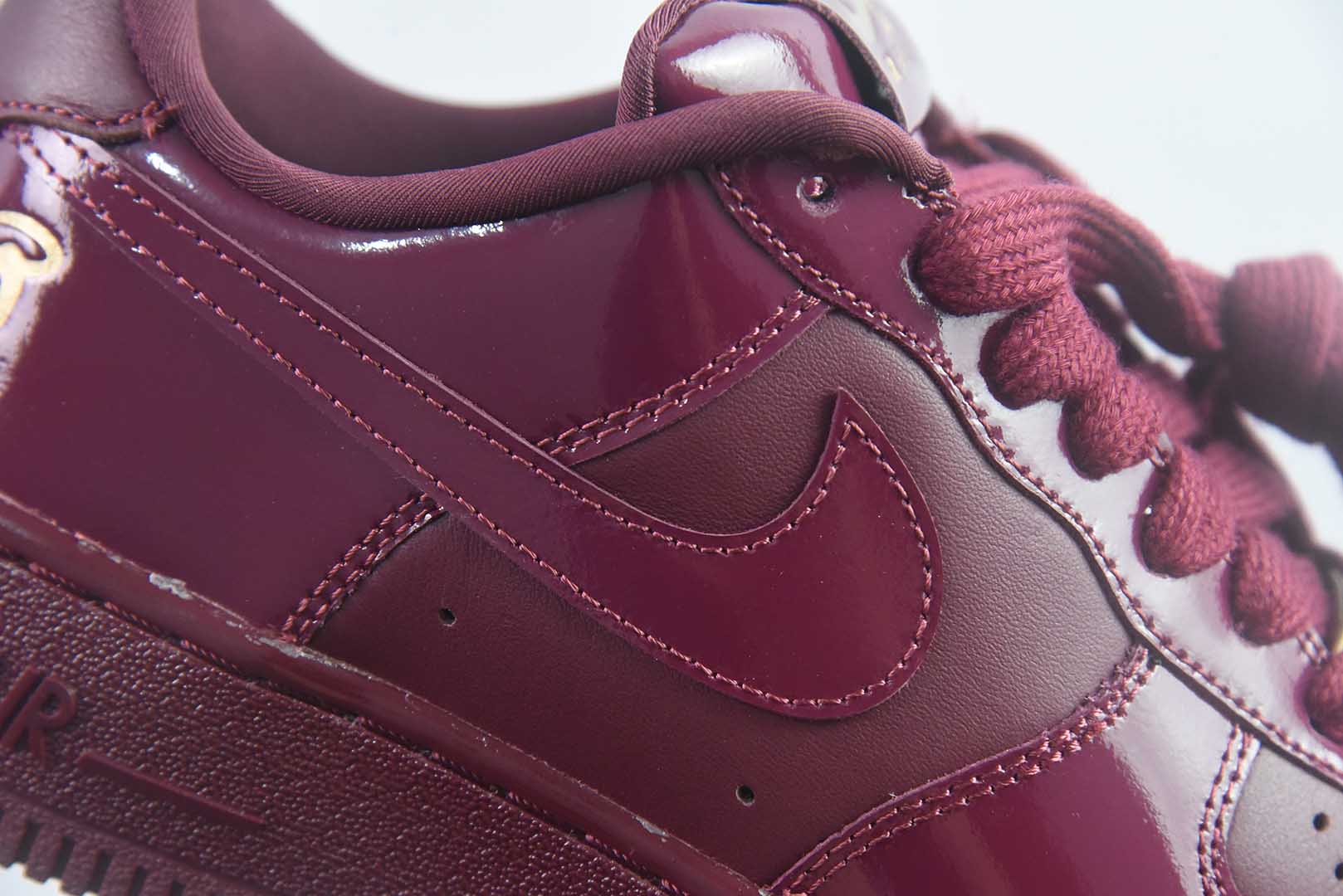 Central Cee x NK Air Force 1 Low 联名款 空军一号低帮休闲板鞋 IO9970-638 一线头部大厂出品纯原版本 实拍细节图