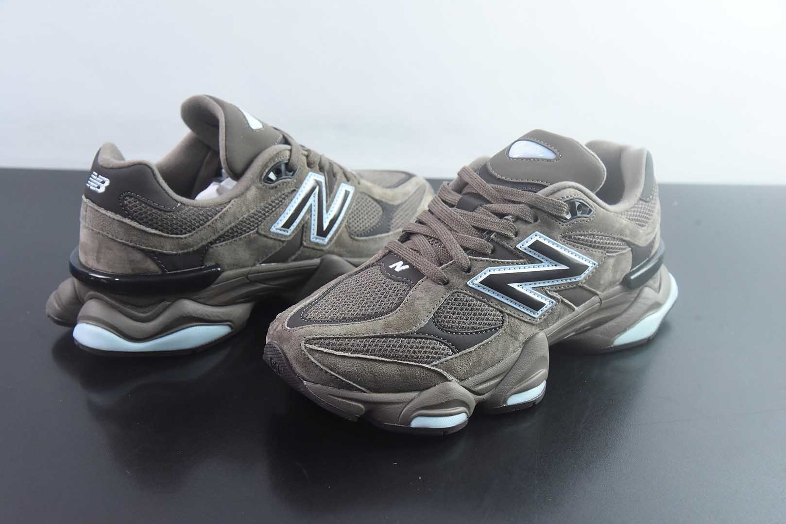 New Balance NB9060 鑱斿悕娆惧鍙や紤闂茶繍鍔ㄦ參璺戦瀷 U9060622 绾師鐗堟湰 detail image
