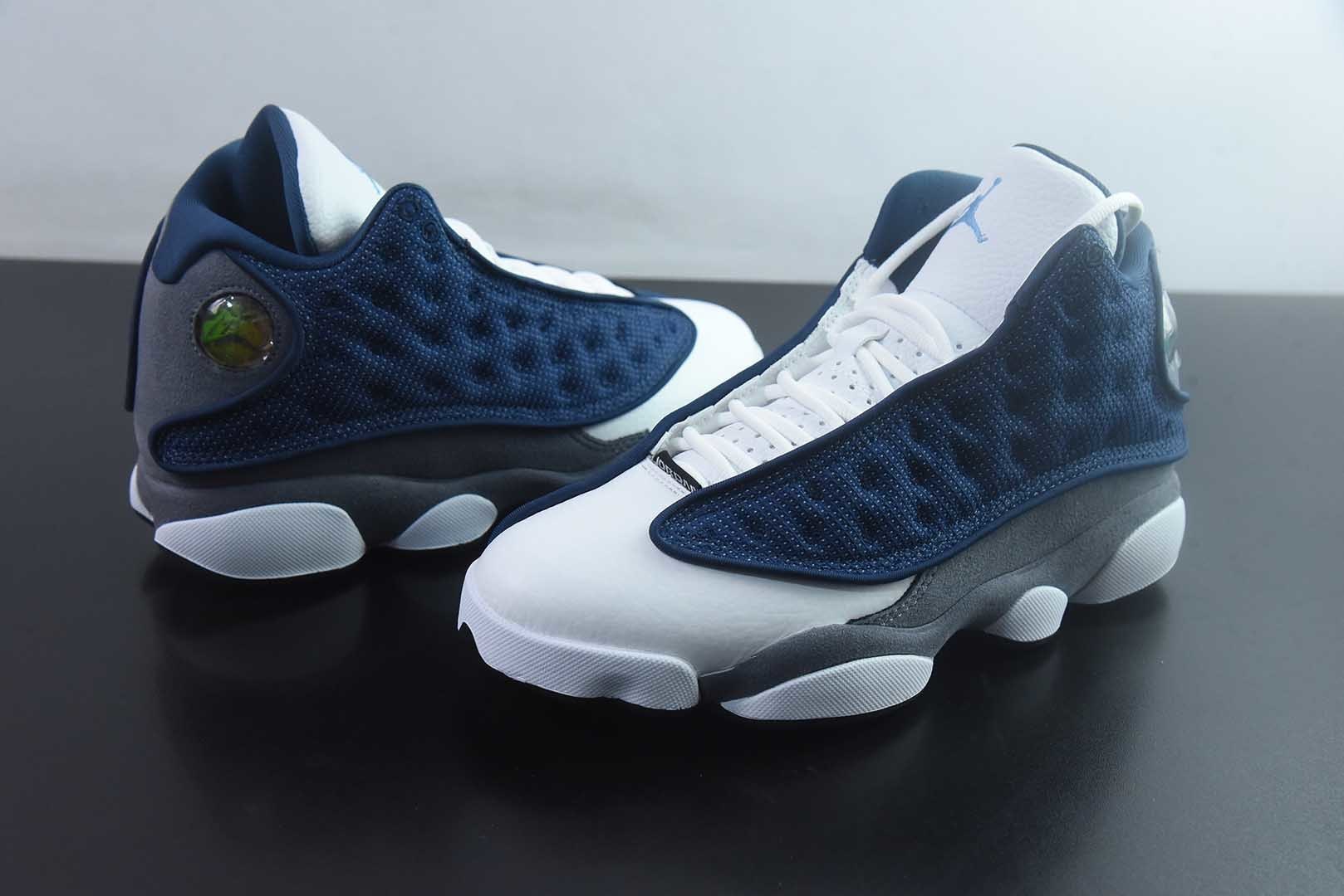 Air Jordan AJ13 Retro  2026复刻版海军蓝 猫眼  货号：IW3808 400  纯原东莞大厂纯原出品  尺码：40-47.5 实拍细节图