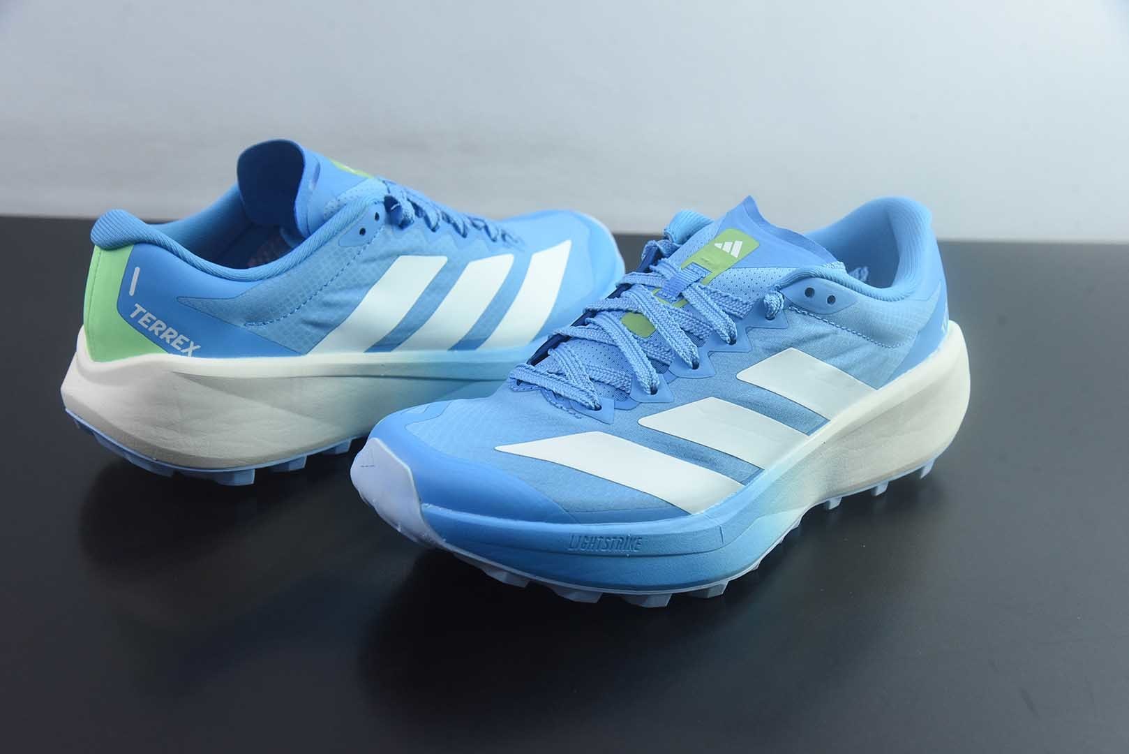 Adidas Terrex Agravic 4 W 阿迪达斯 系带缓震轻质 舒适百搭 低帮马拉松运动跑步鞋 货号:KJ1292 尺码:36-45 纯原版本 实拍细节图