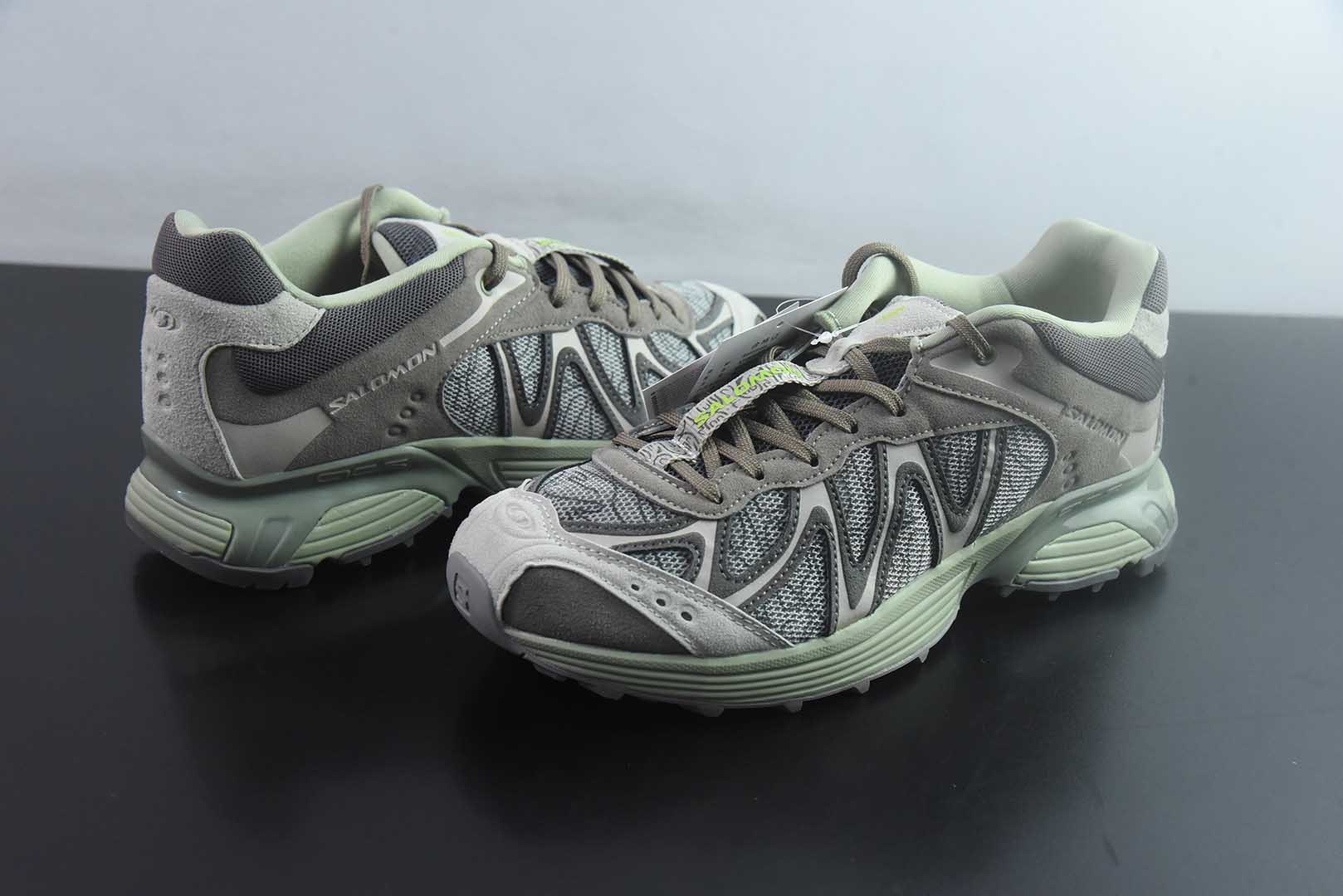 SALOMON萨洛蒙 XT-WHISPER Suede 舒适柔软 休闲跑步鞋 男女同款 492805 28 Size：36 36.5 37.5 38 38.5 39 40 40.5 41 42 42.5 43 44 45 46 纯原版本 实拍细节图