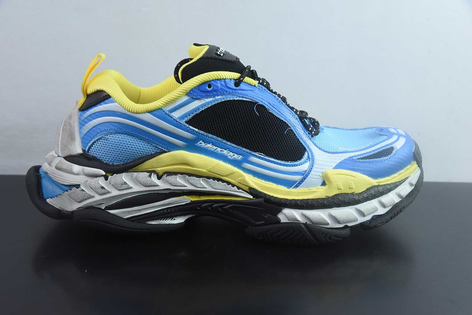 Balenciaga巴黎世家24代 Triple S .2 灰白 低帮 老爹鞋 市场老牌巴黎世家大厂出品 纯原版本 货号:865849WTR2G1800 实拍细节图