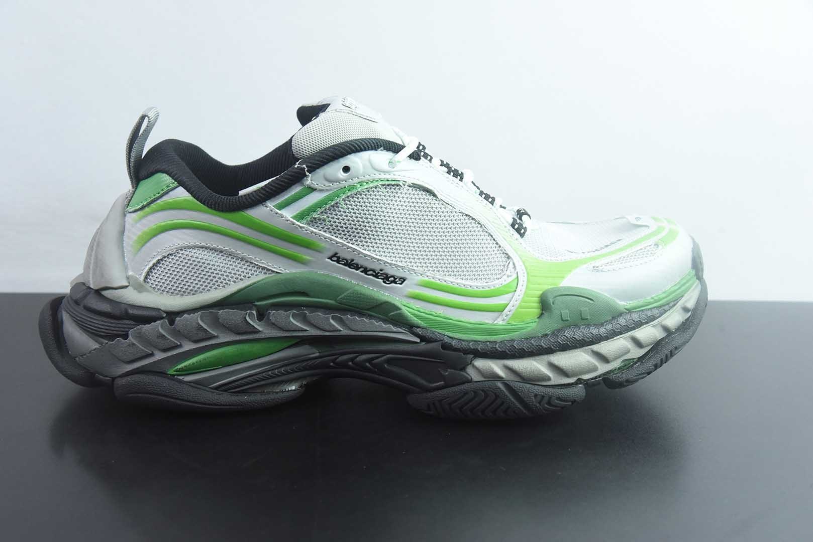 I8版 Balenciaga 巴黎世家 二十四代 Triple S .2 厚底系带 低帮老爹鞋 纯原版本 货号：865849WTRS21133 实拍细节图