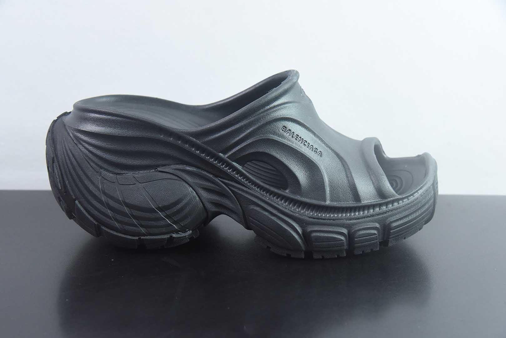 【纯原版】巴黎世家Balenciaga 6xl厚底拖鞋 纯原版本 实拍细节图