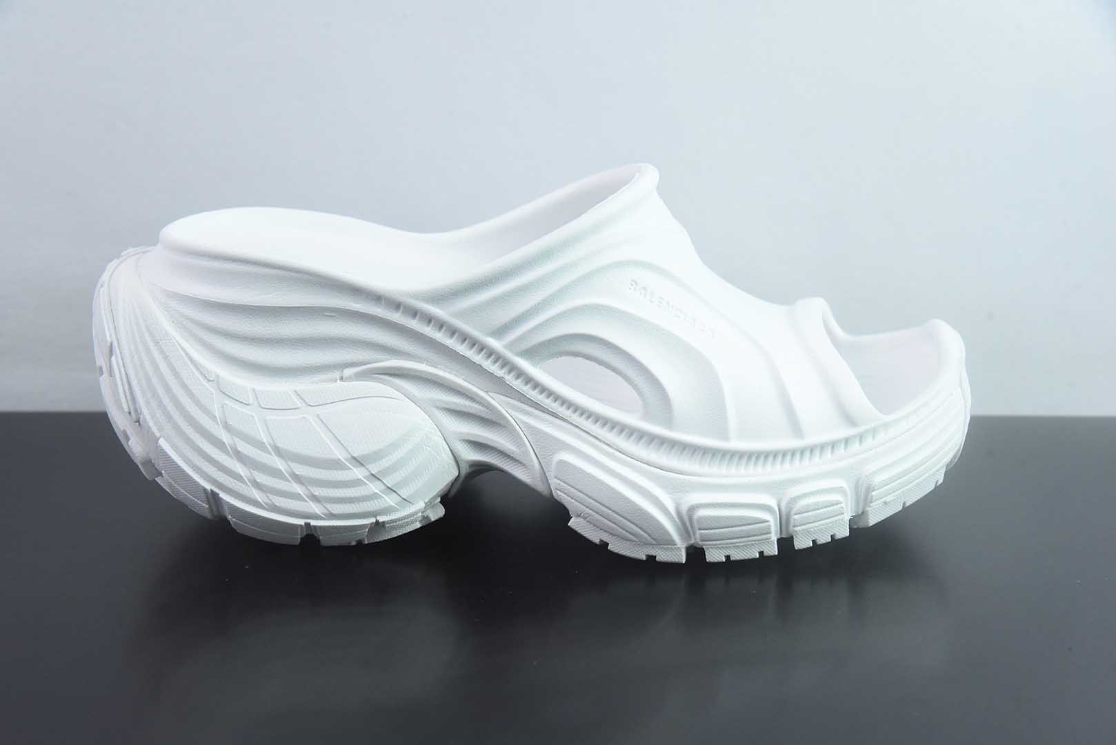 【纯原版】巴黎世家Balenciaga 6xl厚底拖鞋 纯原版本 实拍细节图