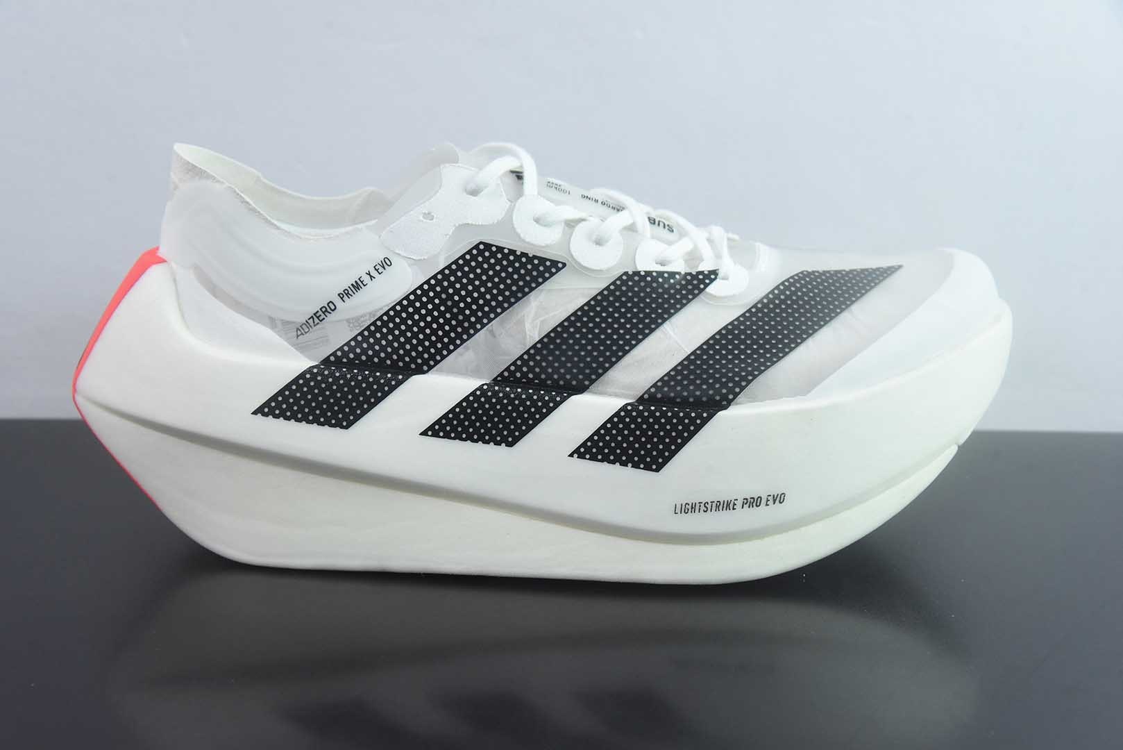 纯原AD Adizero Prime X Evo 马拉松跑步鞋 纯原版本 货号:KH7677 实拍细节图